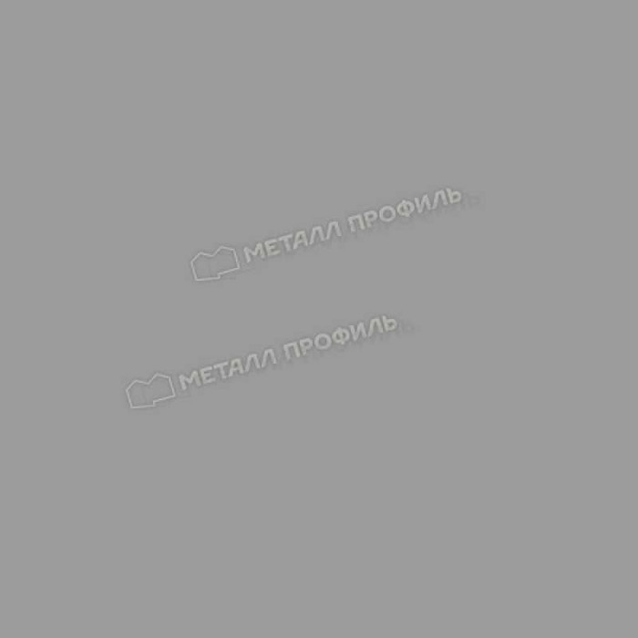 Заглушка конька круглого простая (ПЭ-01-9006-0.5)