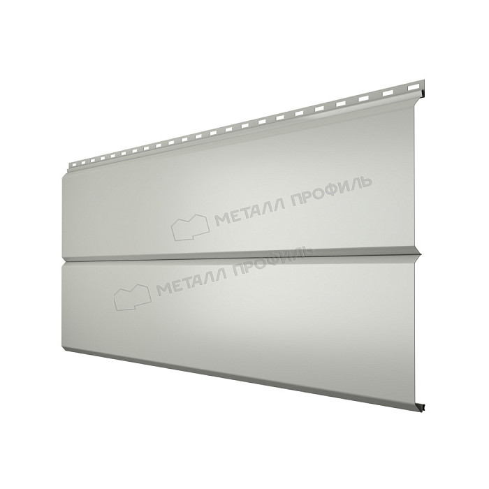 Сайдинг МЕТАЛЛ ПРОФИЛЬ Lбрус-XL-14х335 NormanMP (ПЭ-01-9002-0.5)